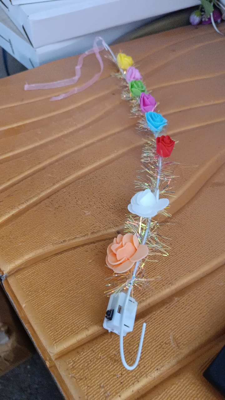 LED Flower Crown Headband – Multicolor Light-Up (1 Pc), Hair accessories LED Flower Crown Headband – Multicolor Light-Up (1 Pc), Hair accessories